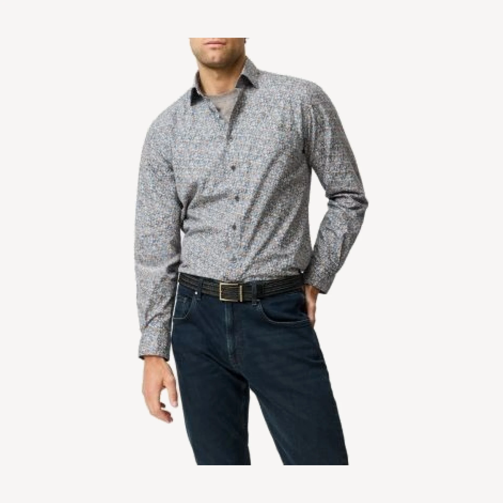 Rodd & Gunn Lancashire Creek Floral Print Long Sleeve Shirt