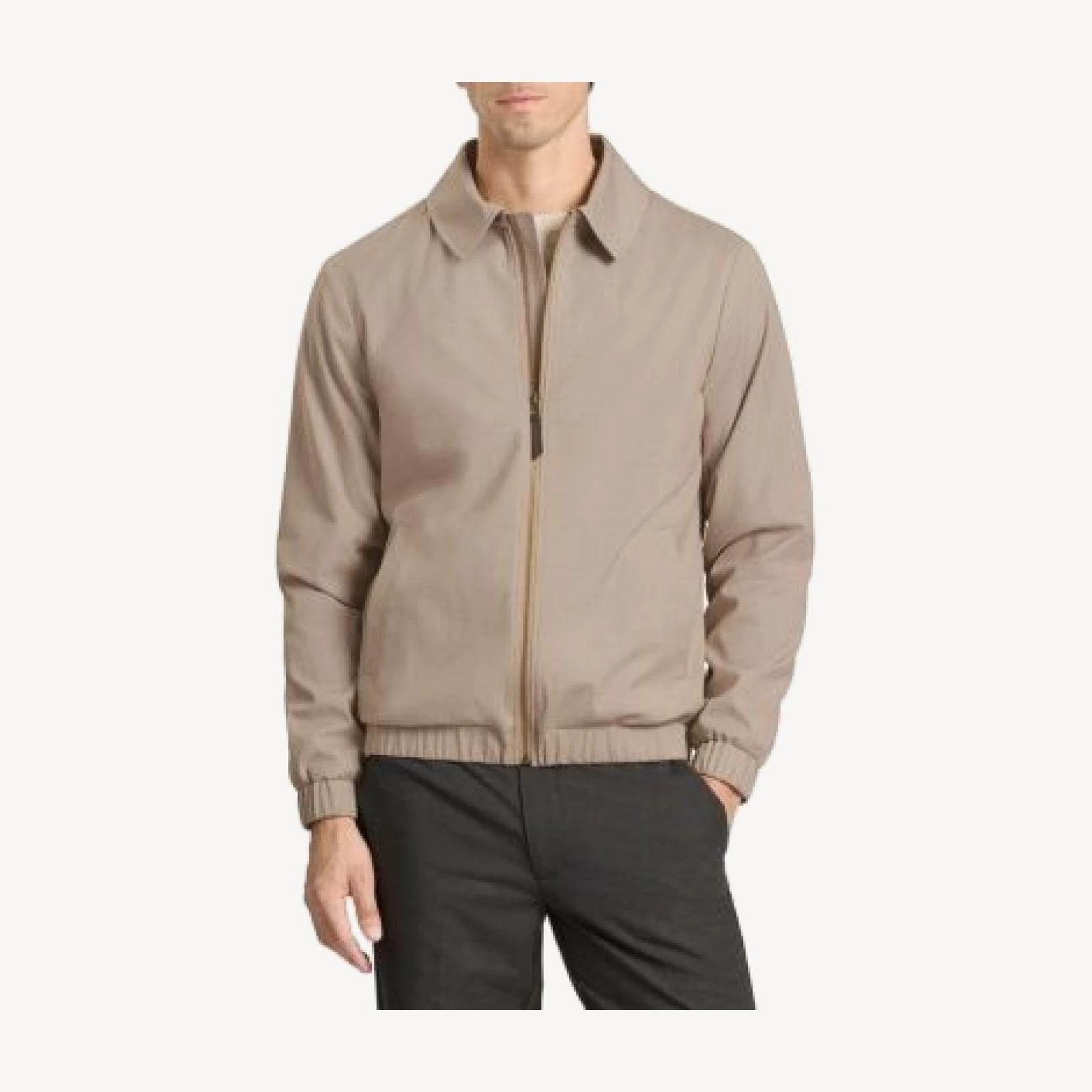 Ted Baker Houndstooth Tan Modern Jacket