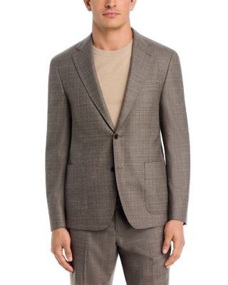 Vince Melange Brushed Regular Fit Suit Jacket