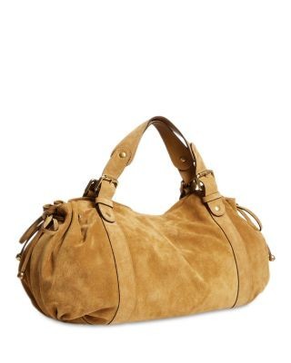 Gerard Darel 24H Suede Handbag