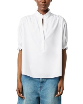 Gerard Darel Annyr Cotton Blouse