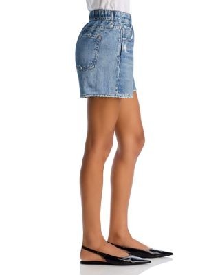 rag & bone Miramar Walking Cotton Terry Sweatpant Jean Shorts