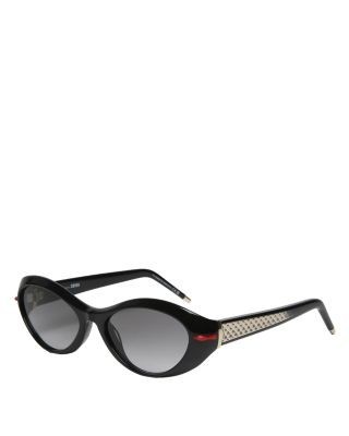 Christian Louboutin Oval Sunglasses, 55mm