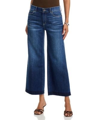 Kobi Halperin Rafaella High Rise Ankle Wide Leg Jeans in Gradient
