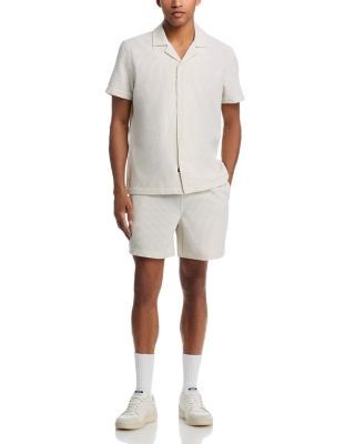 Rails Amalfi Khaki Seersucker Shirt