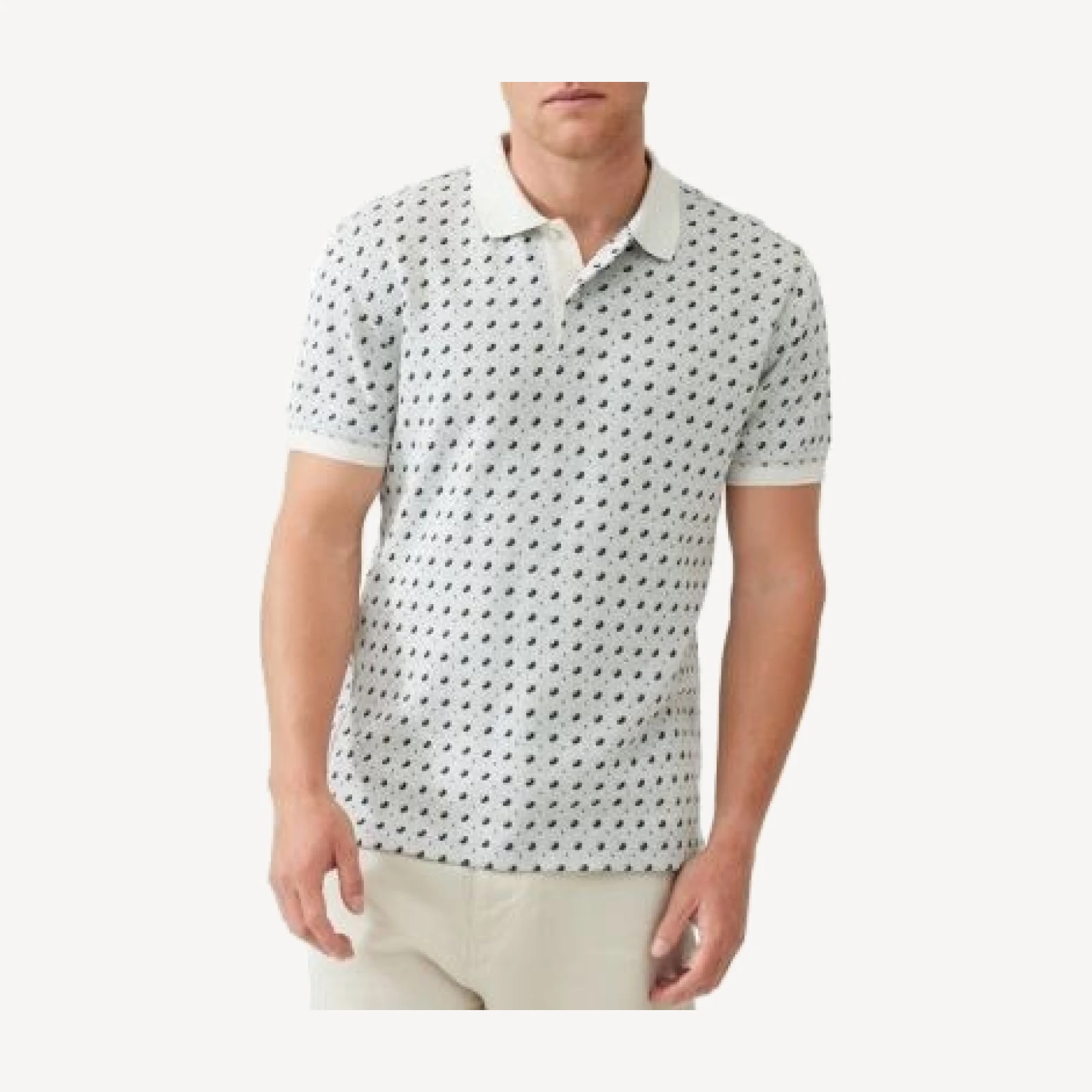 Rodd & Gunn Five Roads Cotton Printed Polo Shirt