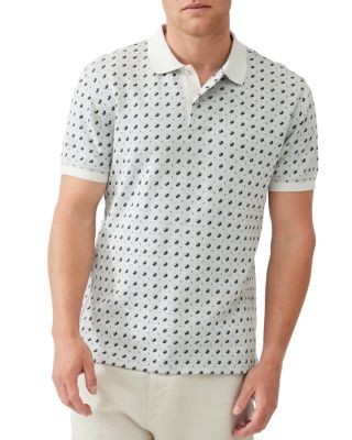 Rodd & Gunn Five Roads Cotton Printed Polo Shirt