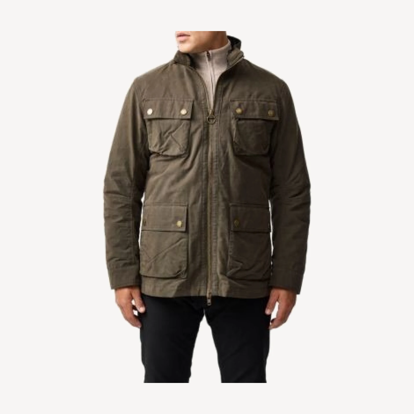 Rodd & Gunn Aberdeen Cotton Blend Zip Pocket Jacket