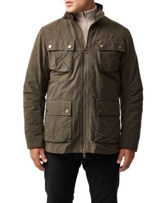 Rodd & Gunn Aberdeen Cotton Blend Zip Pocket Jacket