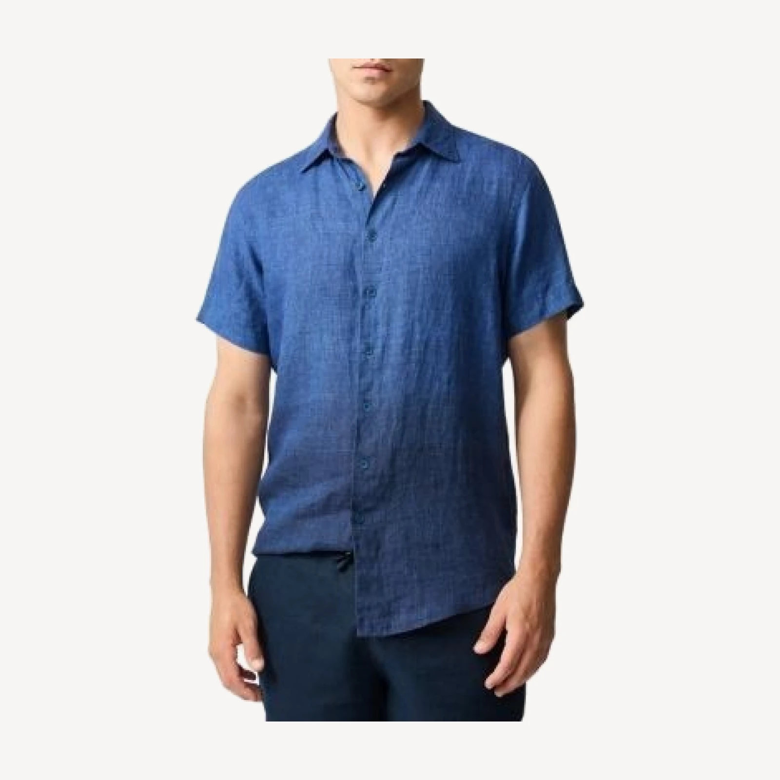 Rodd & Gunn Cannons Creek Short Sleeve Sports Fit Linen Shirt