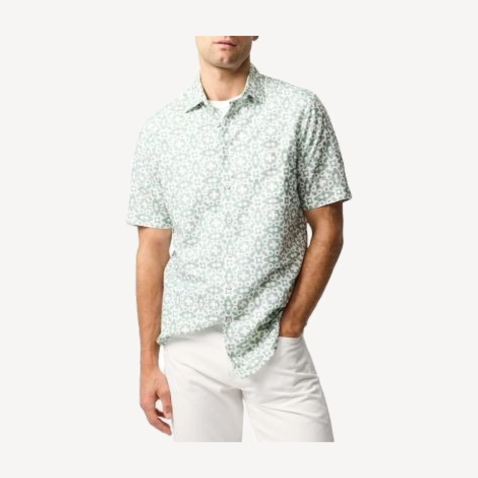 Rodd & Gunn Palliser Bay Regular Fit Short Sleeve Linen Shirt