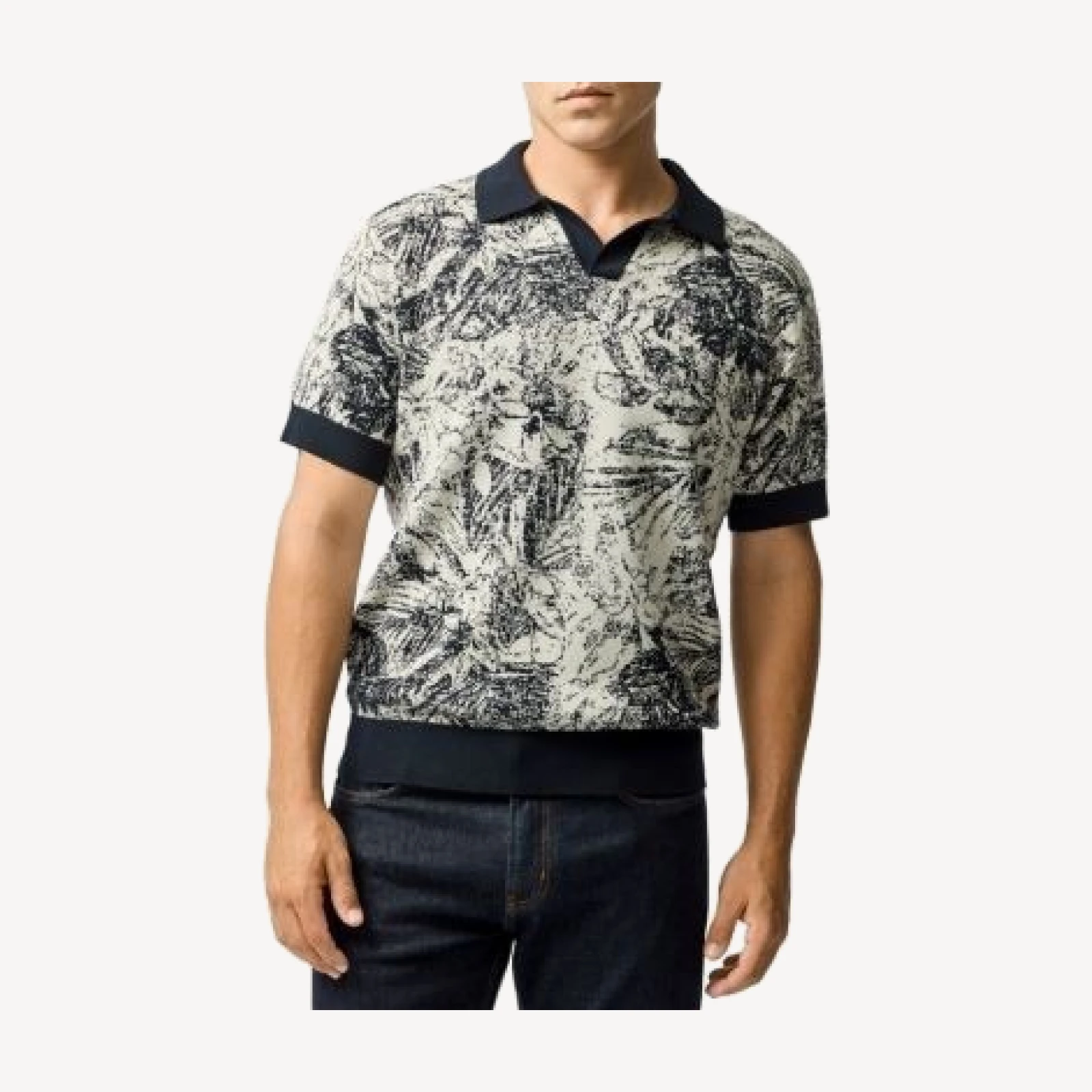 Rodd & Gunn Bowlers Creek Knit Patterned Polo
