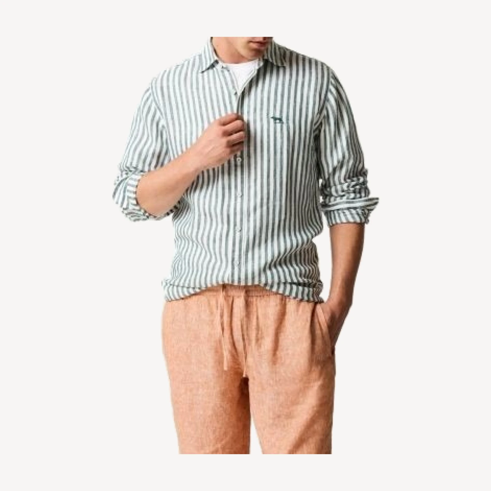 Rodd & Gunn Seadown Linen Striped Shirt