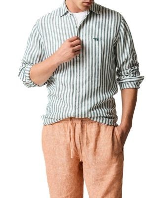 Rodd & Gunn Seadown Linen Striped Shirt