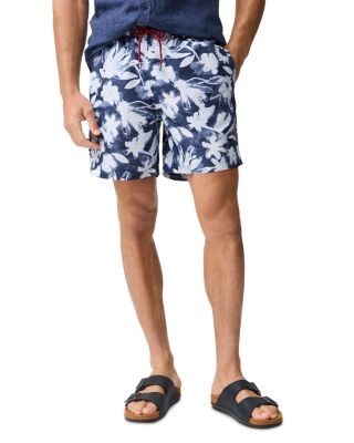 Rodd & Gunn Hardinge Printed 7 Swim Trunks