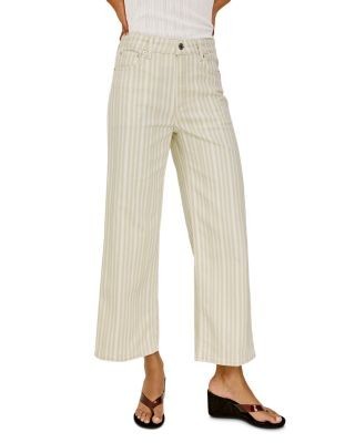 Rails Getty High Rise Crop Jeans in Malibu Stripe