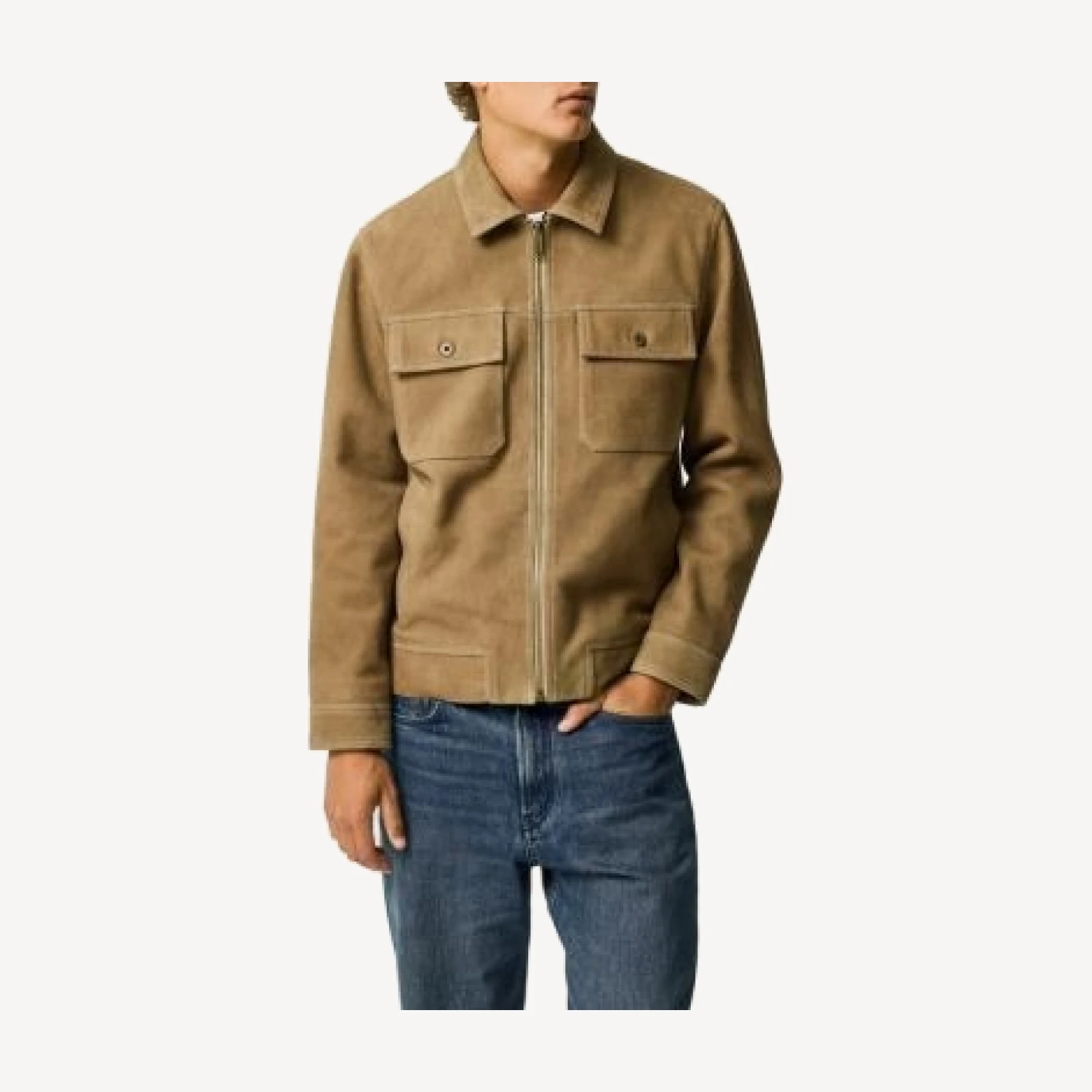 Rodd & Gunn Waitomo Caves Suede Leather Jacket