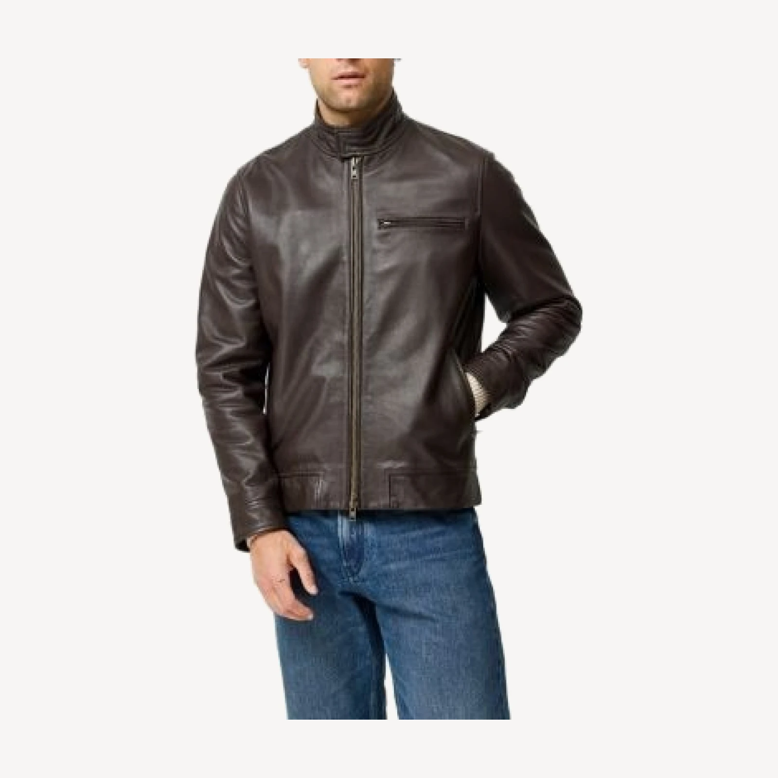 Rodd & Gunn Canvastown Leather Jacket
