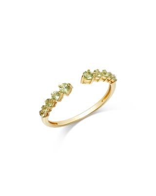 Bloomingdale's Fine Collection Gemstone Open Ring in 14K Yellow Gold