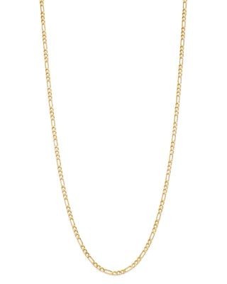 Bloomingdale's Fine Collection 14K Yellow Gold Figaro Chain Necklace, 18