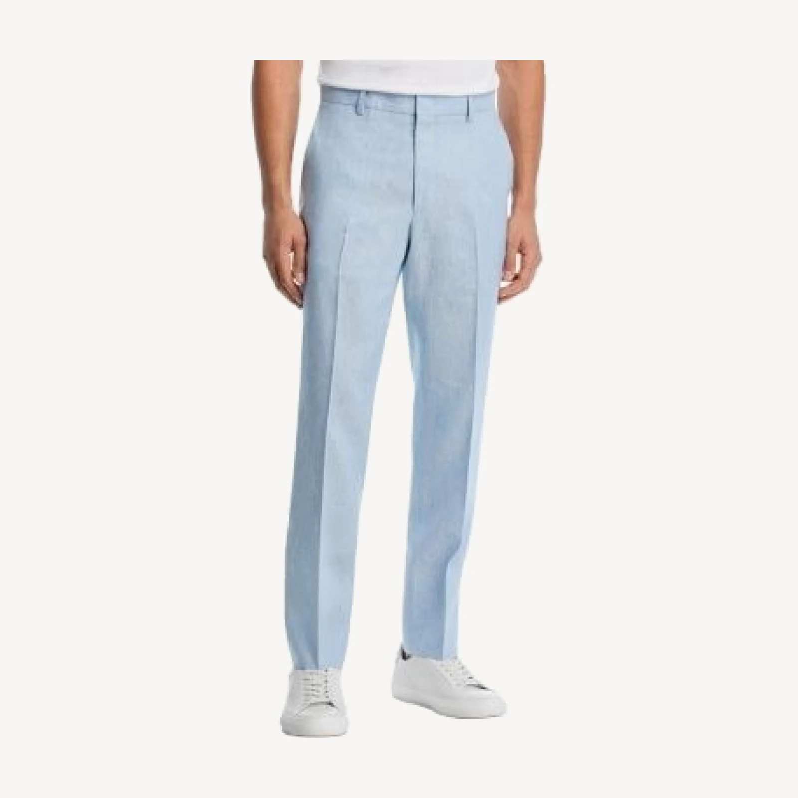 Vince Delave Linen Slim Fit Suit Pants