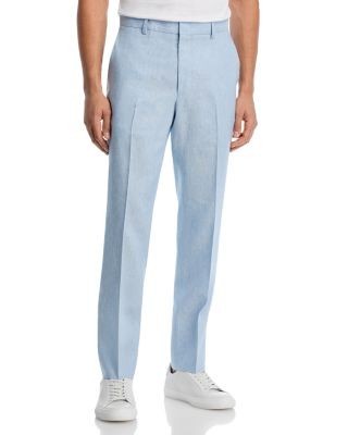Vince Delave Linen Slim Fit Suit Pants