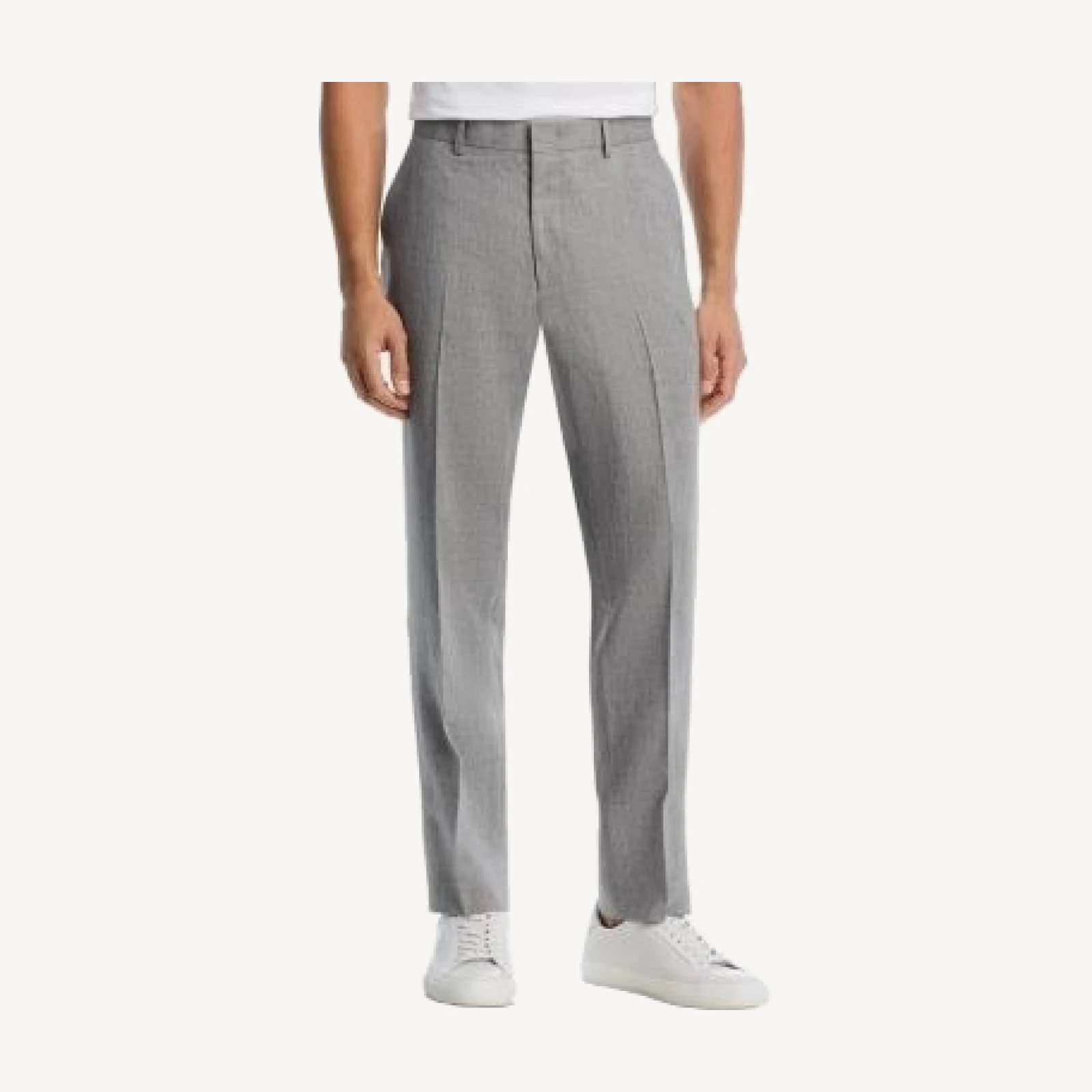 Vince Delave Linen Slim Fit Suit Pants