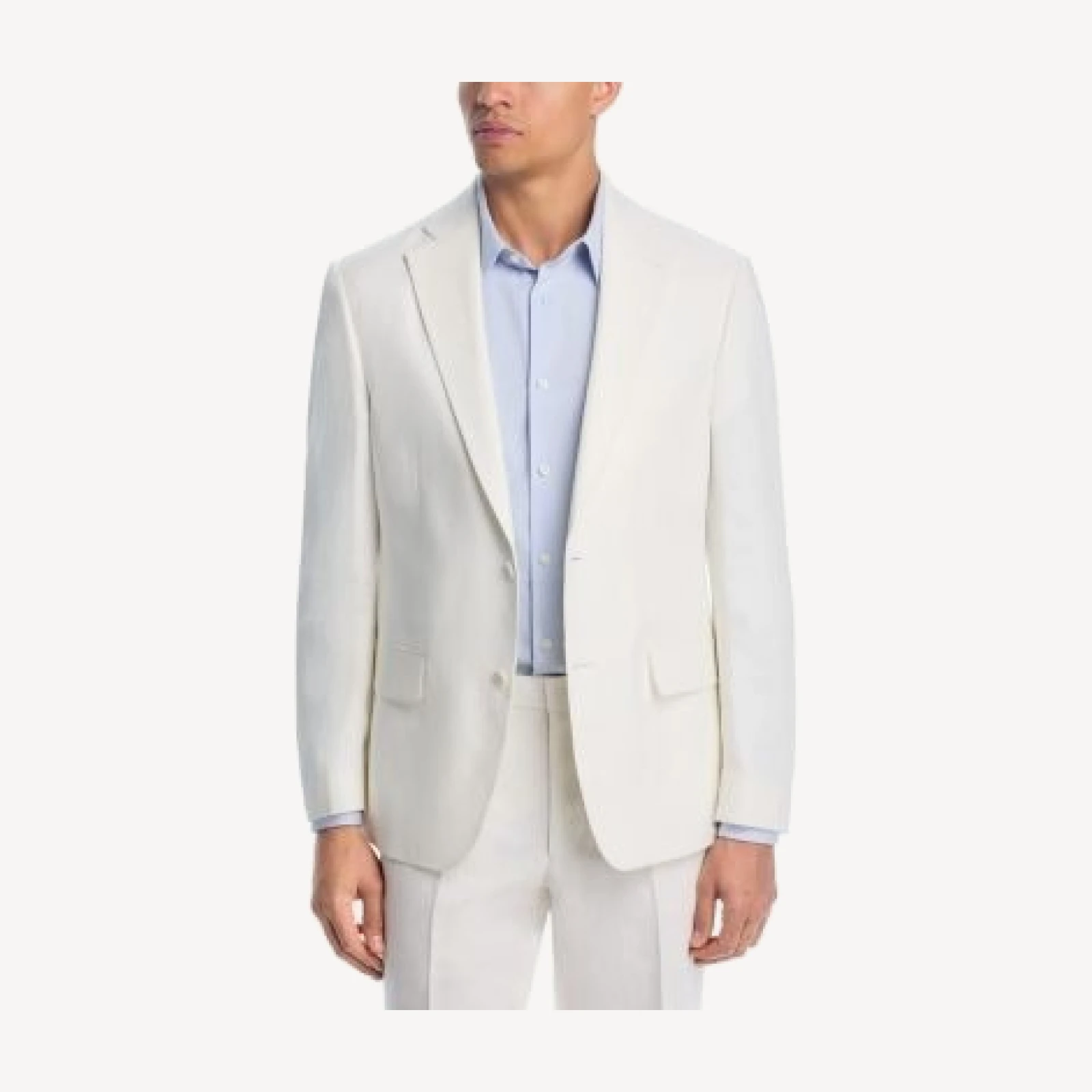 Vince Delave Linen Slim Fit Suit Jacket