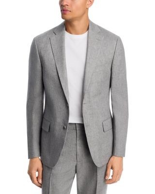 Vince Delave Linen Slim Fit Suit Jacket