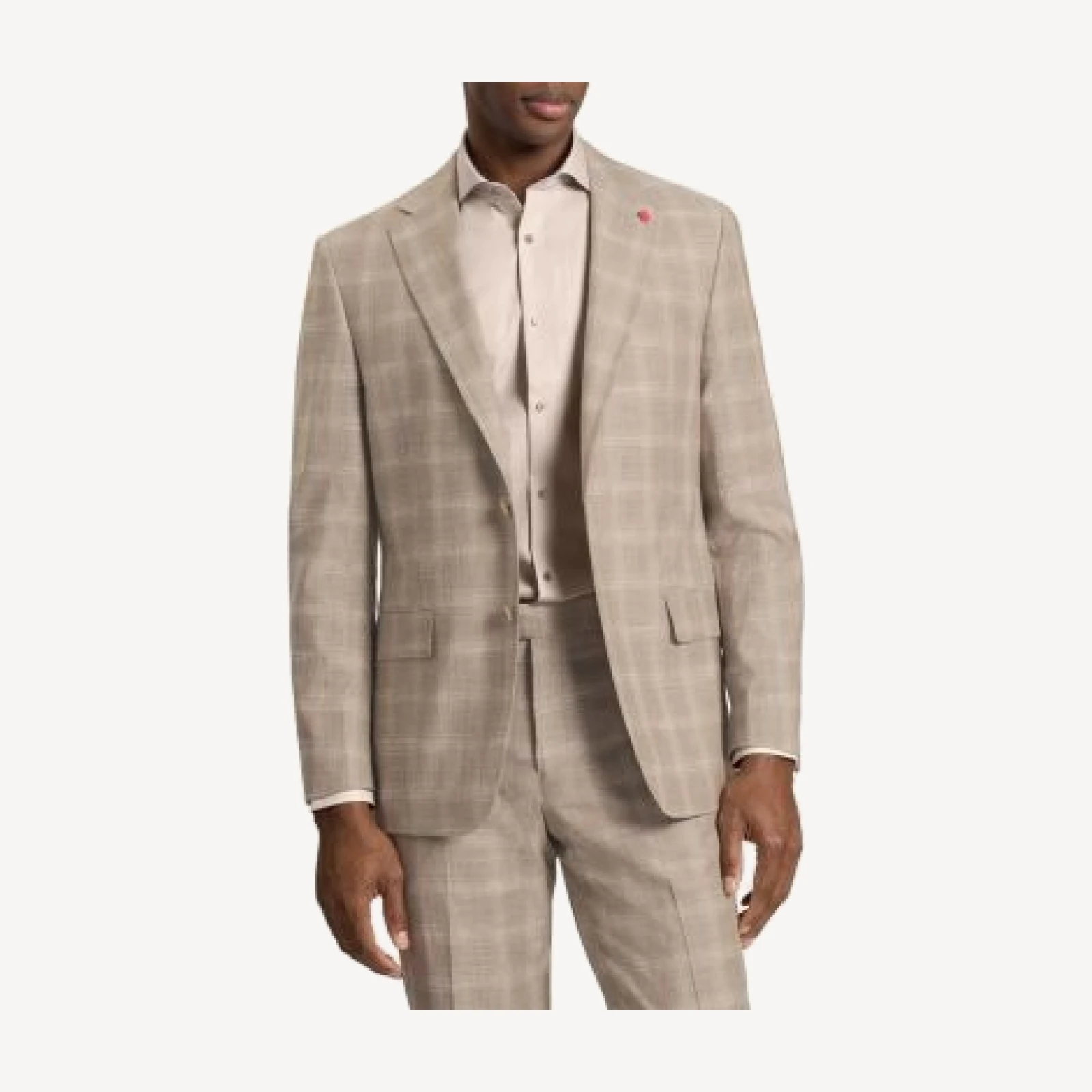 Ted Baker Wright Plaid Modern Fit Suit Jacket