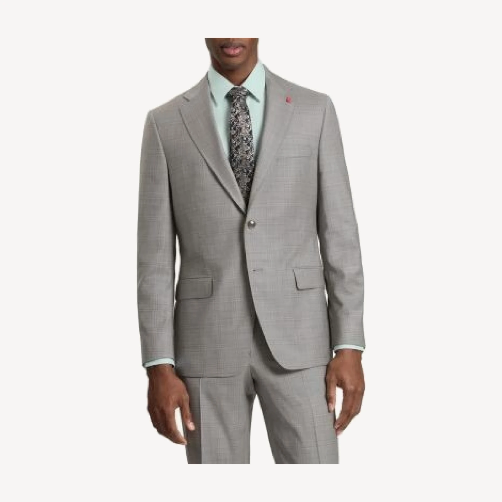 Ted Baker Wright Plaid Modern Fit Suit Jacket
