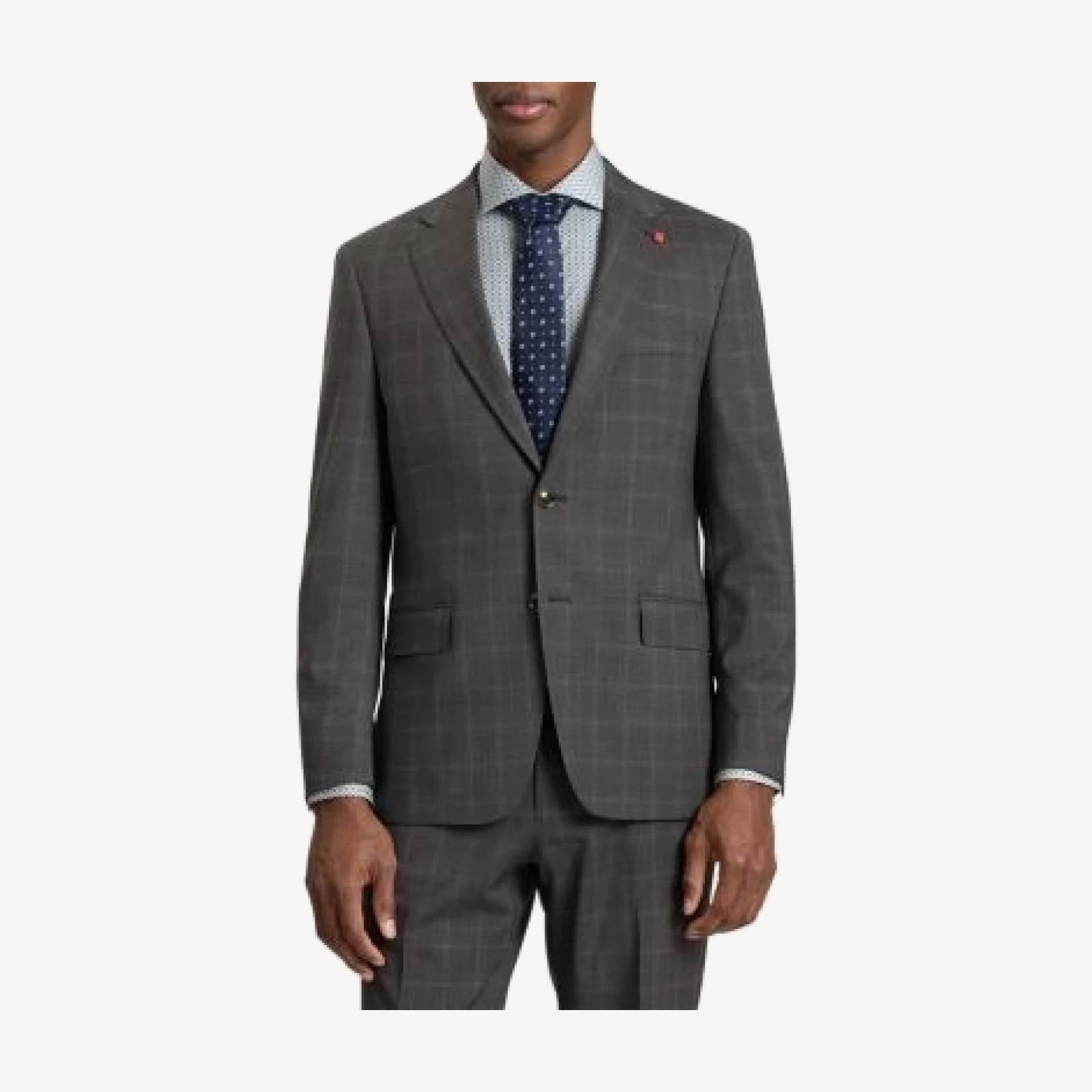Ted Baker Wright Plaid Modern Fit Suit Jacket
