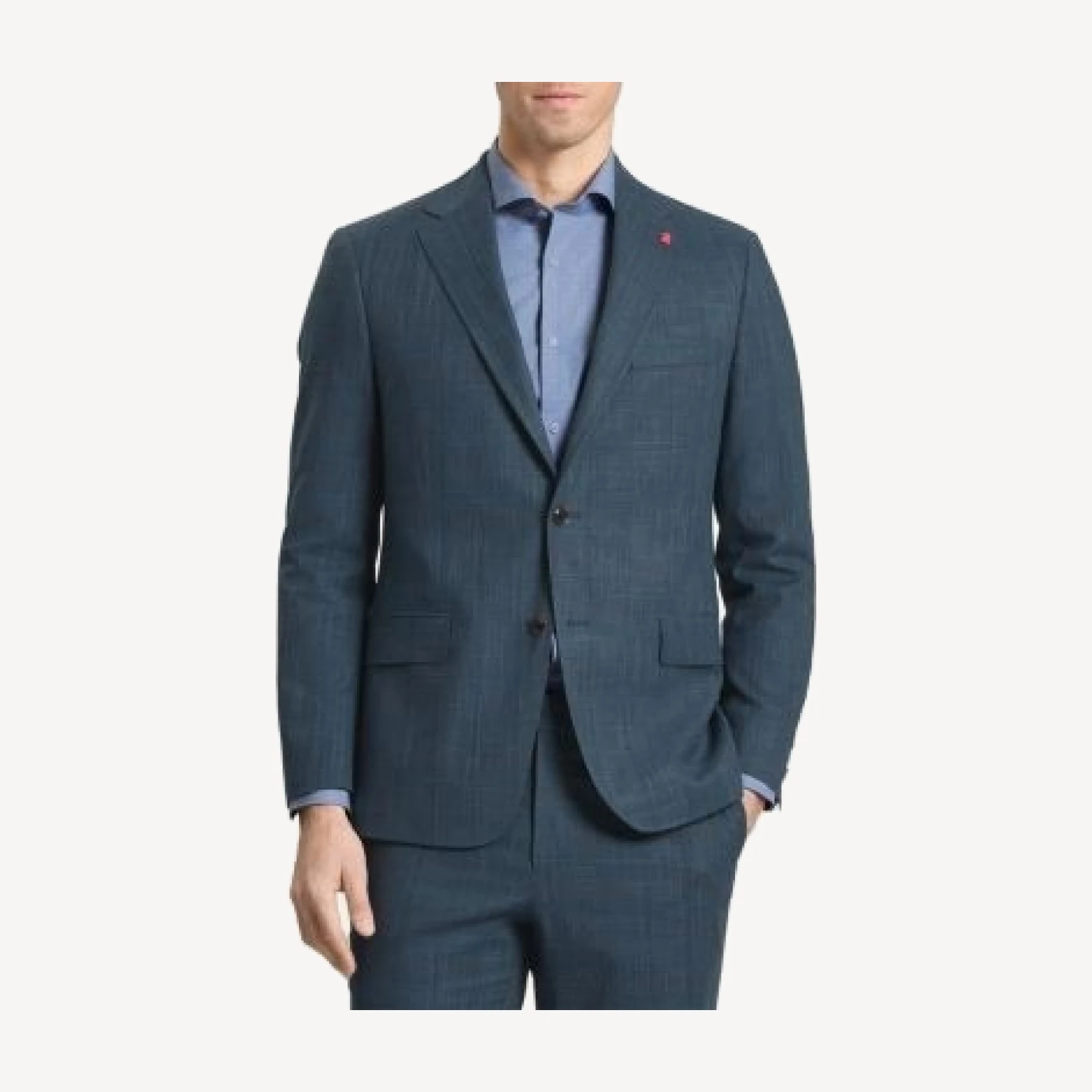 Ted Baker Wright Plaid Modern Fit Suit Jacket