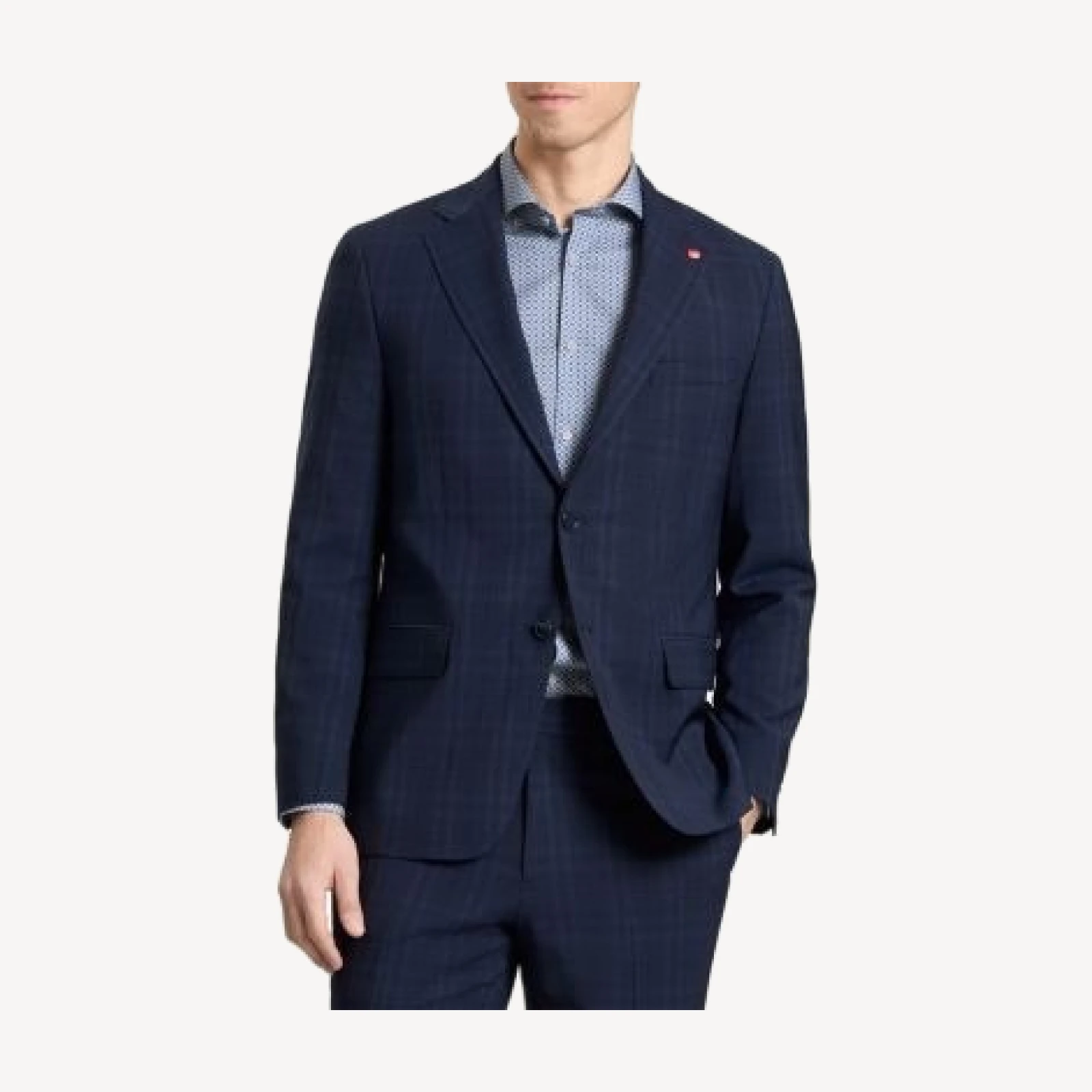 Ted Baker Wright Plaid Modern Fit Suit Jacket