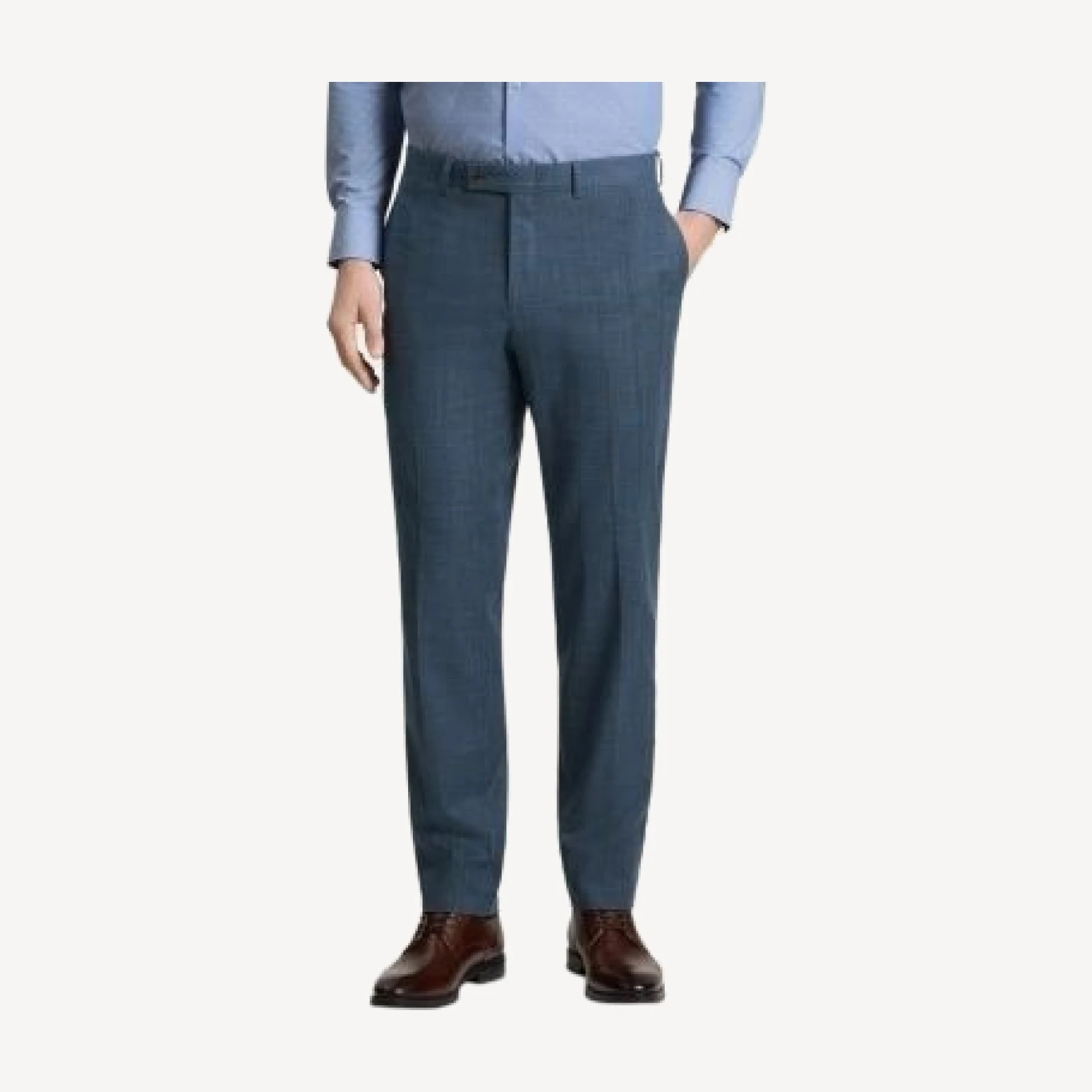 Ted Baker Modern Fit Plaid Suit Pants