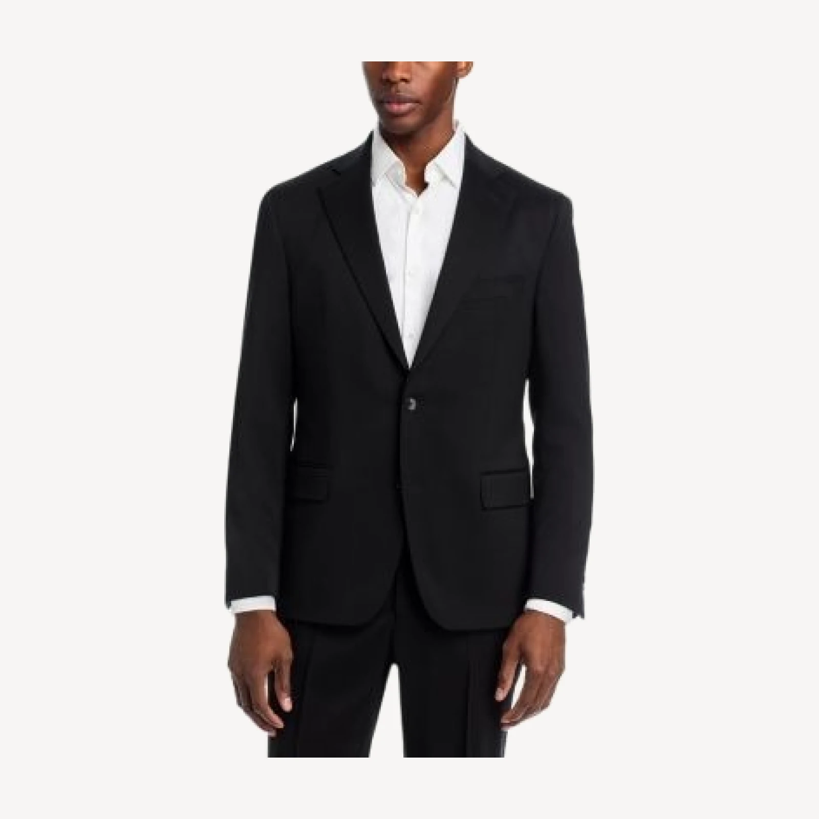 Vince Regular Fit Basic Stretch Wool Suit Jacket