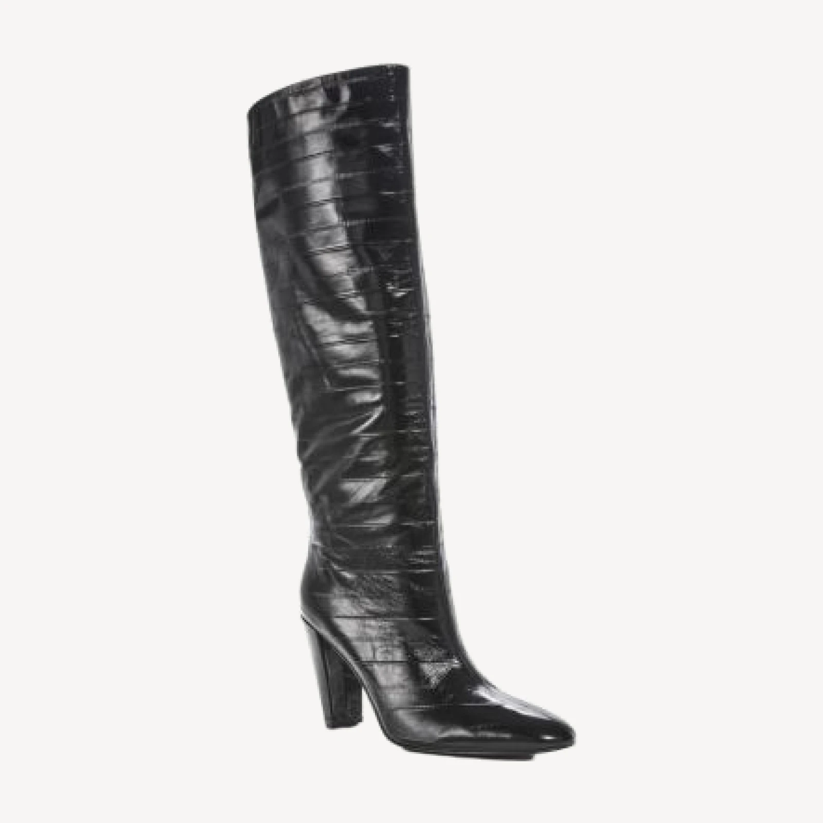 Aqua Women's Helen Leather Knee High Boots - Exclusive