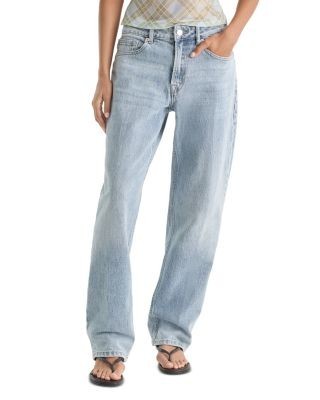 Good American Good Petite 90s Mid Rise Jeans in Indigo1257