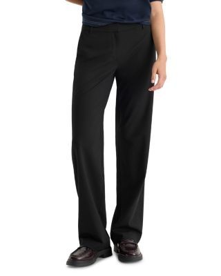 Good American Low Rise Straight Leg Pants