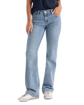 Good American Good Low Rise Bootcut Jeans in Indigo1306