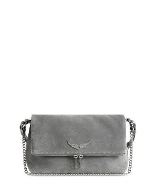 Zadig & Voltaire Rocky Ii Suede Shoulder Bag