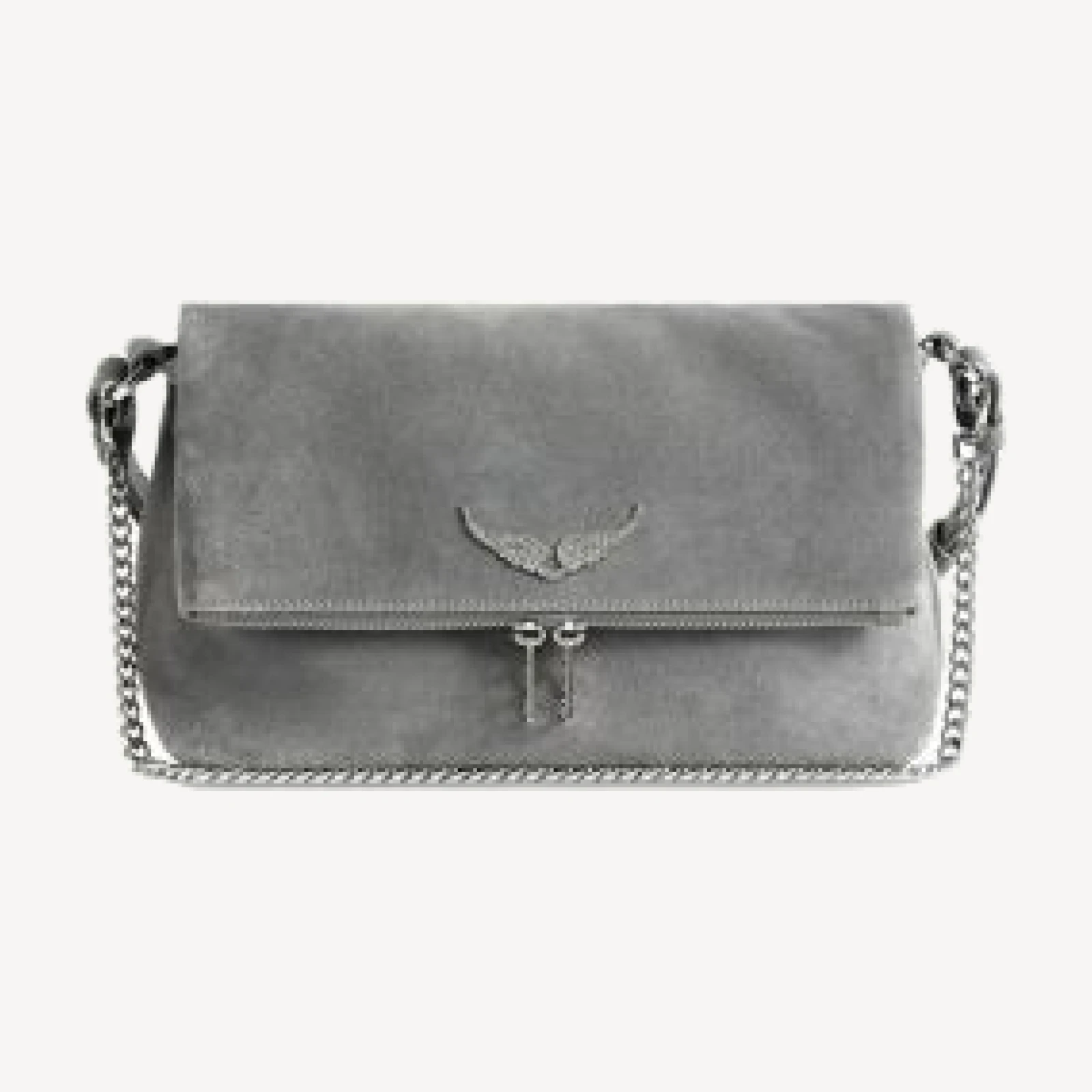 Zadig & Voltaire Rocky Ii Suede Shoulder Bag