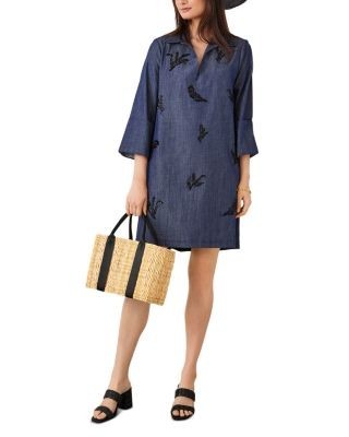 Karen Kane Beaded A Line Dress