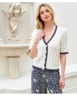 Karen Kane V Neck Cardigan Sweater