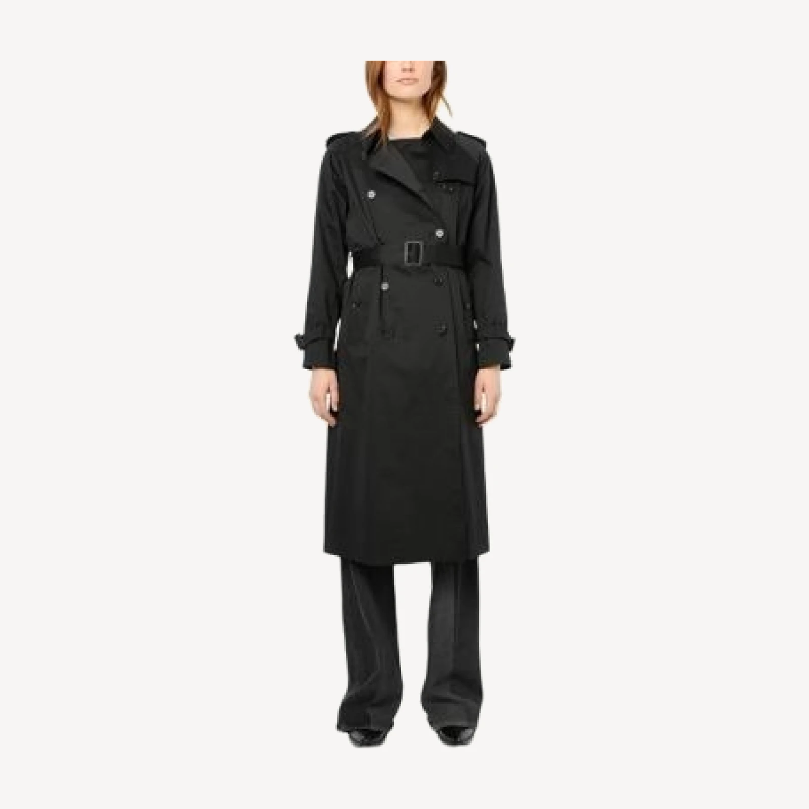 Gerard Darel Serge Double Breasted Coat