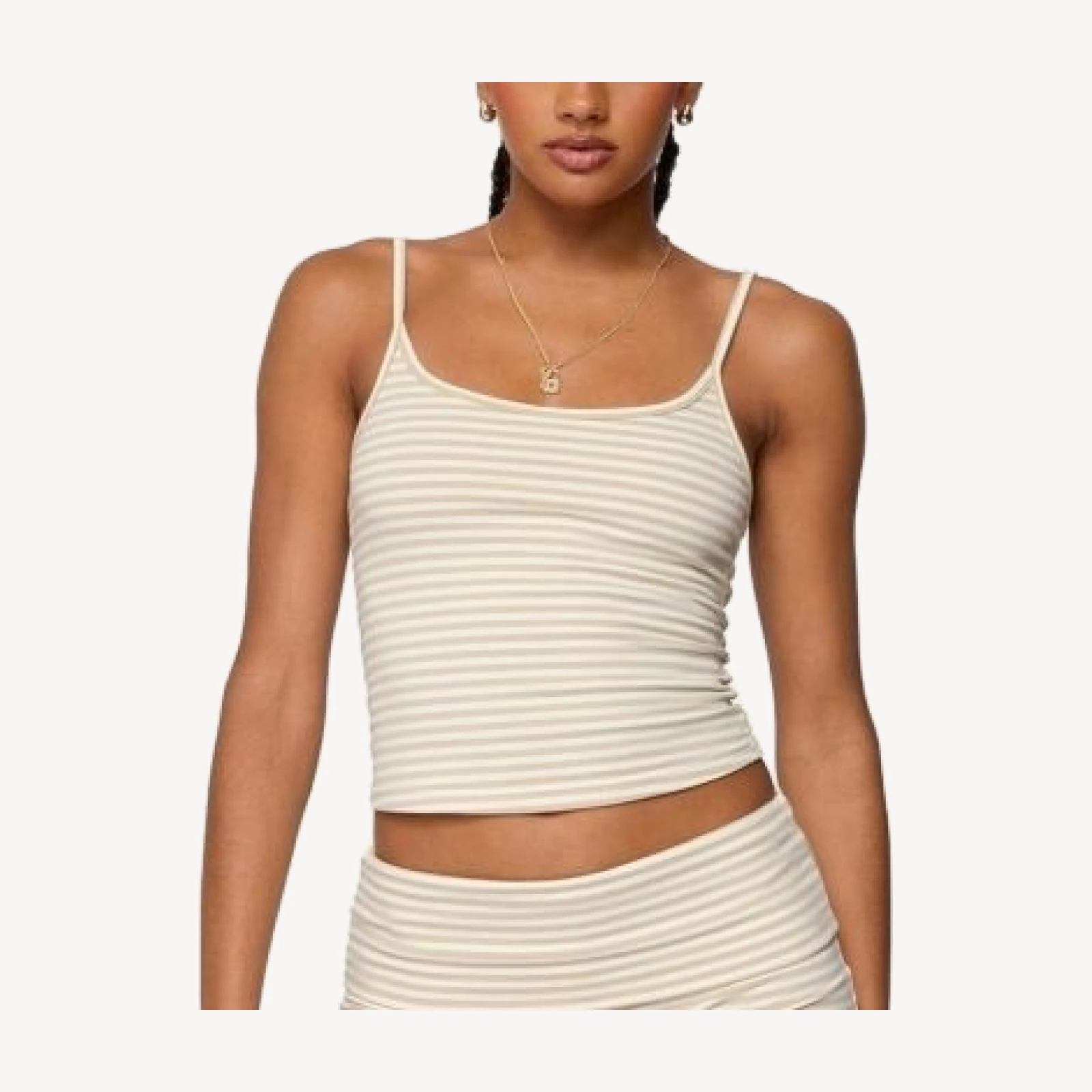 Edikted Kodi Striped Tank Top