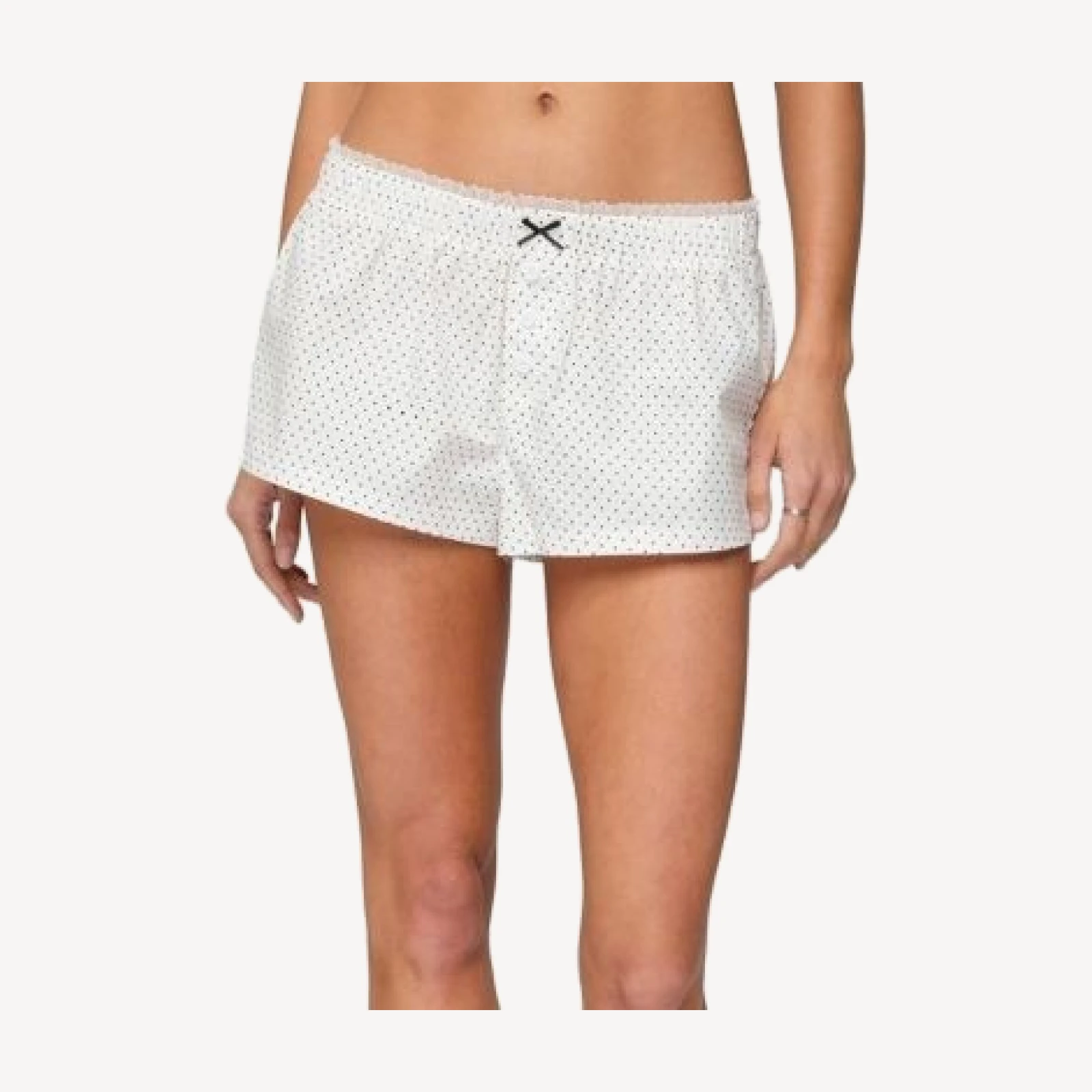 Edikted Lexa Polka Dot Boxer Shorts