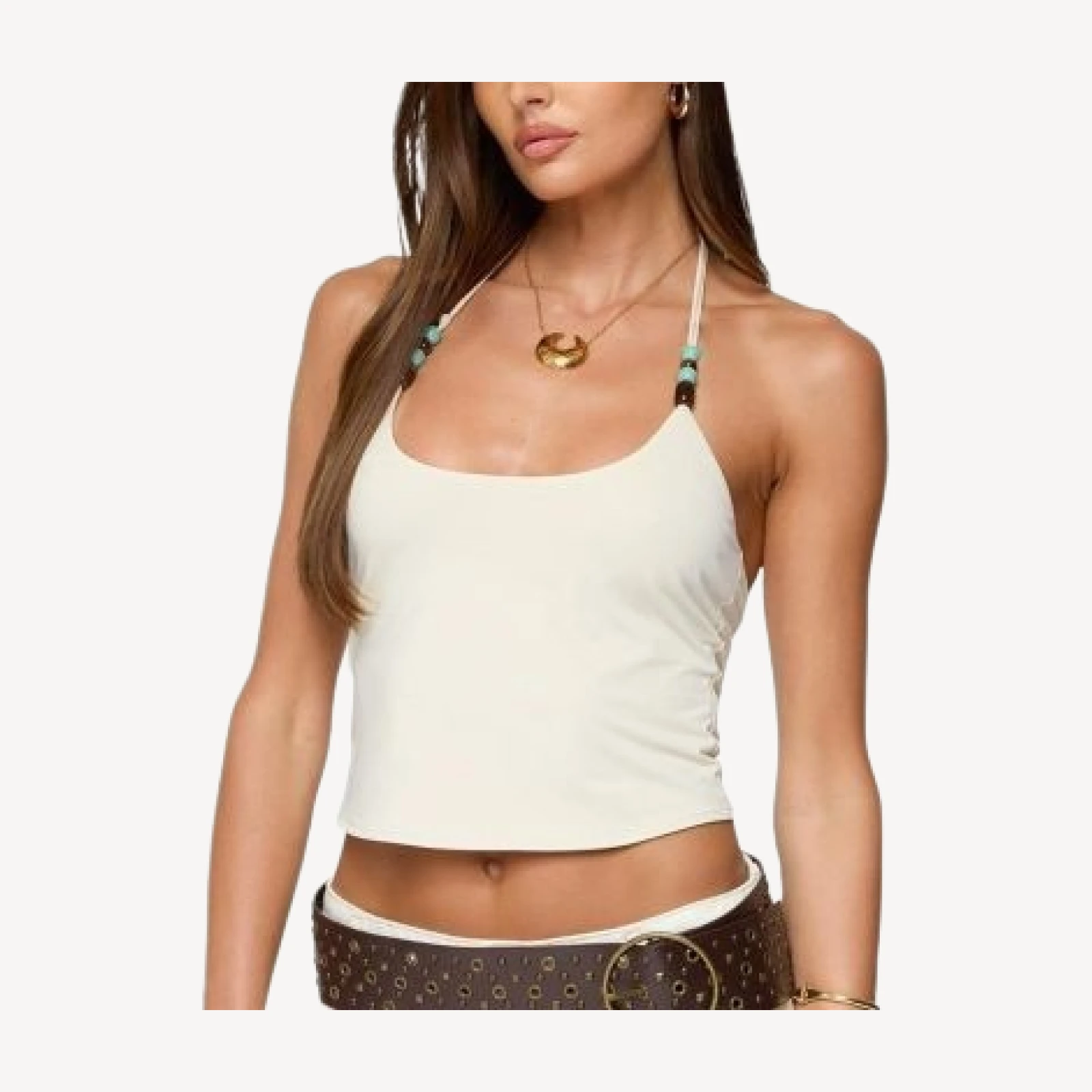 Edikted Radley Bead Halter Top