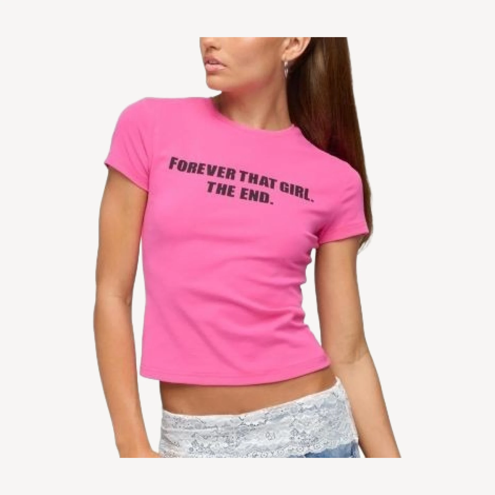 Edikted Forever That Girl T Shirt