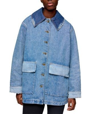 Ganni Patchwork Denim Jacket